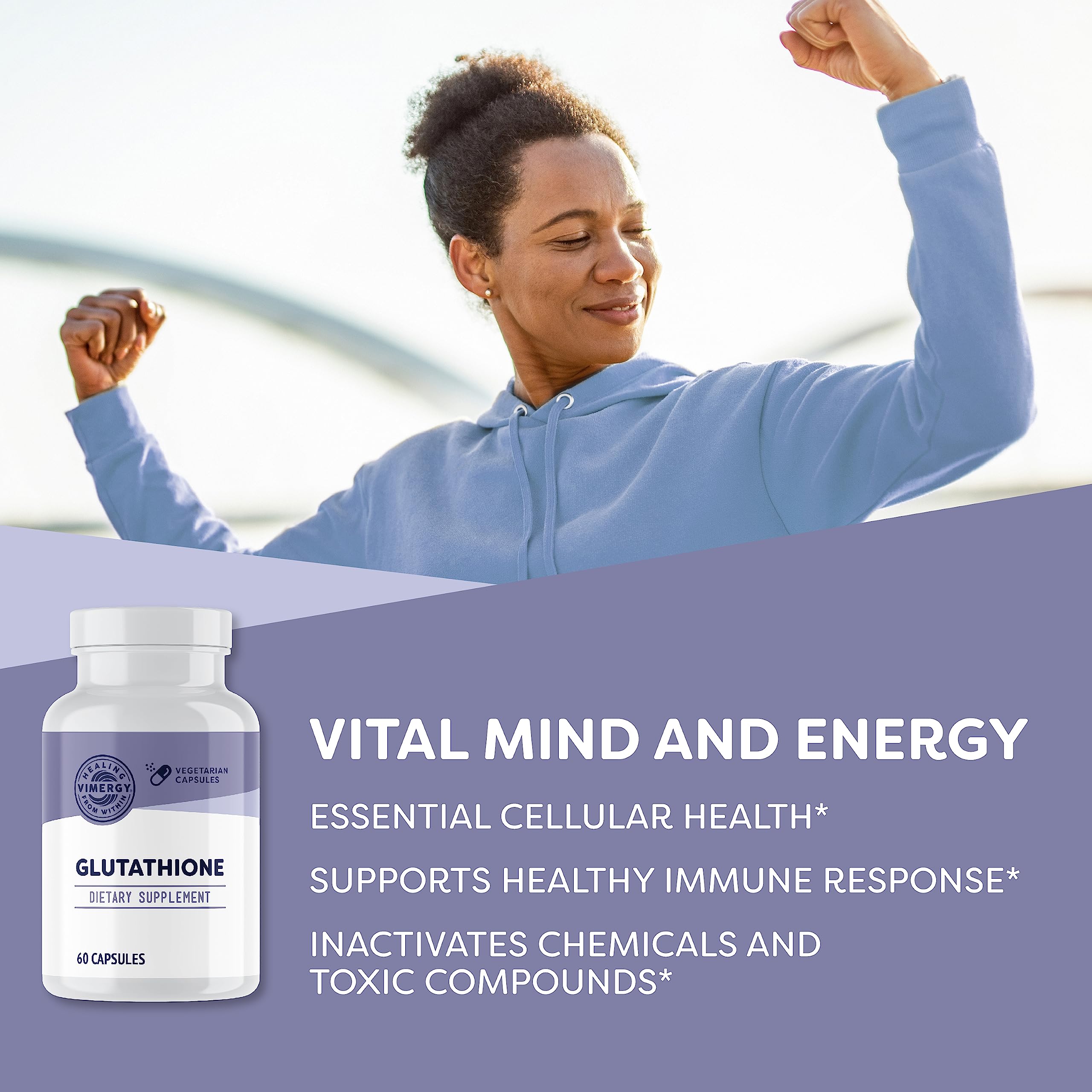 Vimergy Glutathione – Supports Liver Detox*
