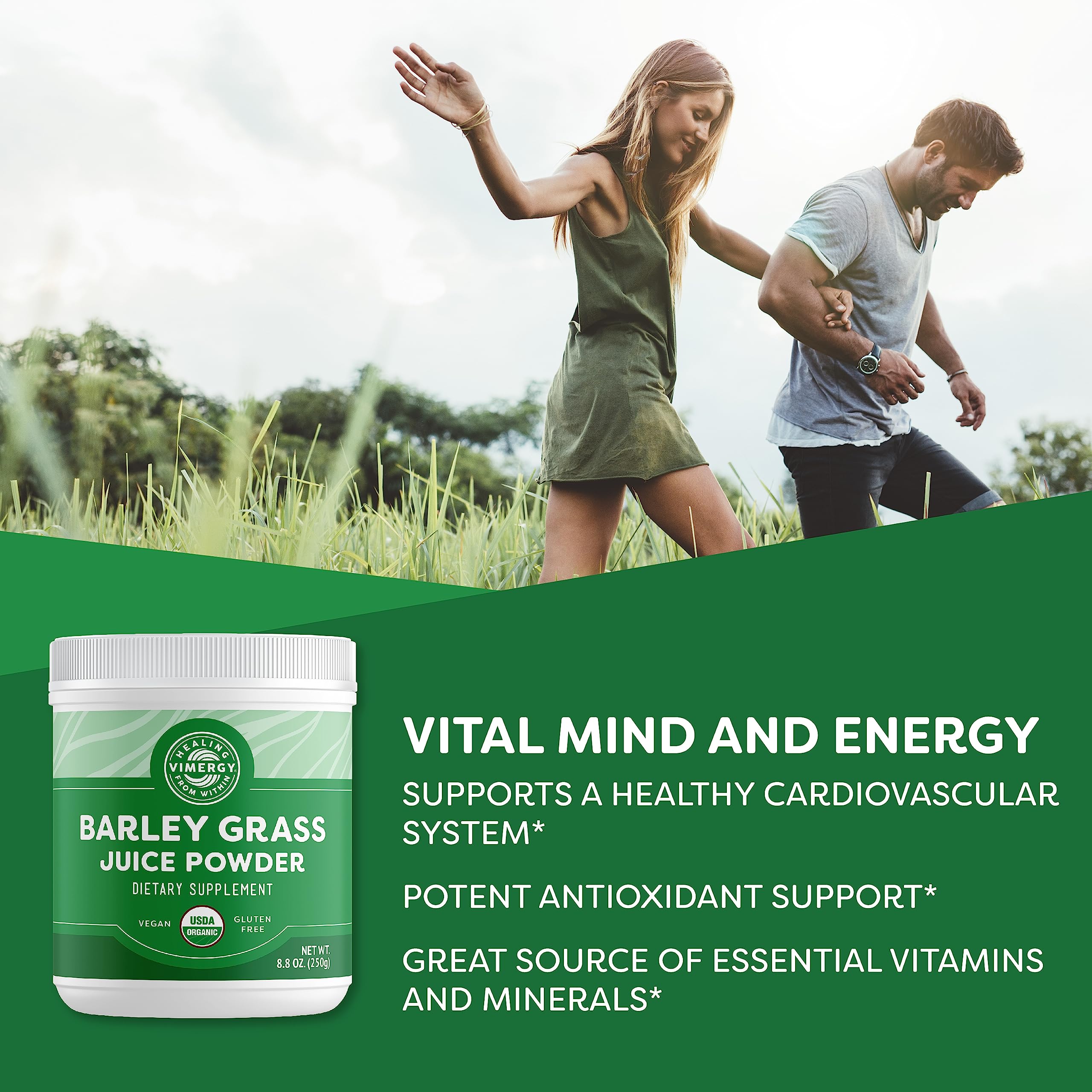 Vimergy Barley Grass Juice Powder